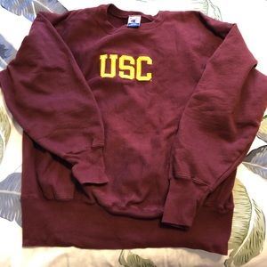 Vintage Champion USC Sweatshirt Sz L
